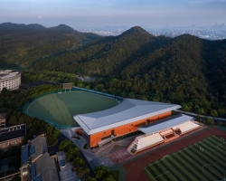 浙江工业大学屏峰校区板球场：亚运会板球比赛收官